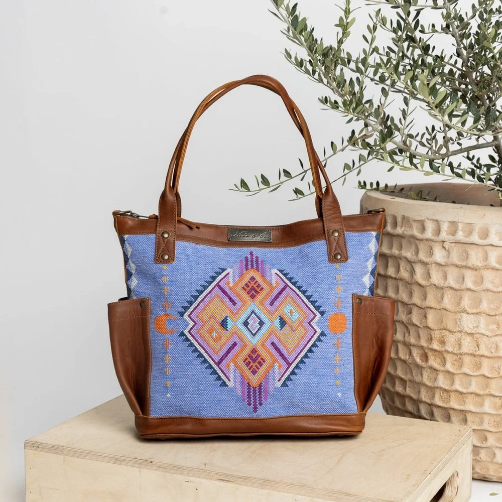 Nena & Co. THE PERFECT BAG MEDIUM - H&S NEW MOON - TULUM - CAFE
